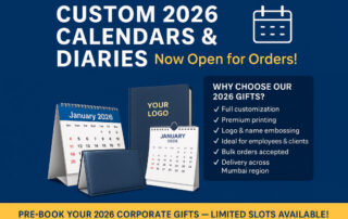 Custom 2026 Calendars & Diaries Now Open for Orders – Perfect for Corporate Gifting!